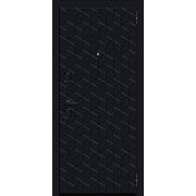 Дверь входная Кьюб ВЕ Total Black/Super White BRAVO