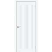 Межкомнатная дверь Браво-40 White Silk