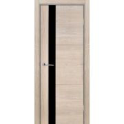 Межкомнатная дверь Атлант ПО Экошпон латте ясень снежный ЧС