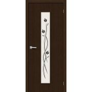 Дверь межкомнатная Тренд-14 3D Wenge Etude BRAVO