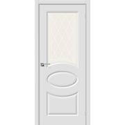 Дверь межкомнатная Скинни-21 П-23 Белый Худ. BRAVO