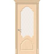 Дверь межкомнатная Афина Ф-22 БелДуб White Сrystal BRAVO