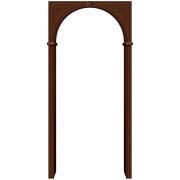 Арка межкомнатная Муза Ф-17 Шоколад BRAVO