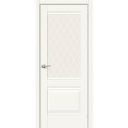 Дверь межкомнатная Прима-3 Alaska White Сrystal mr.wood