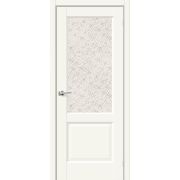 Дверь межкомнатная NC33 Luna White Сross BRAVO premium