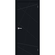 Дверь межкомнатная Граффити-5 Total Black BRAVO