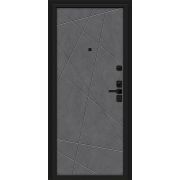 Дверь входная Кьюб Лунный камень/Slate Art BRAVO